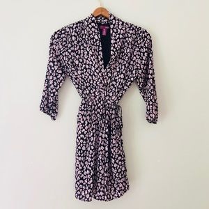 Aqua Patterned Dress